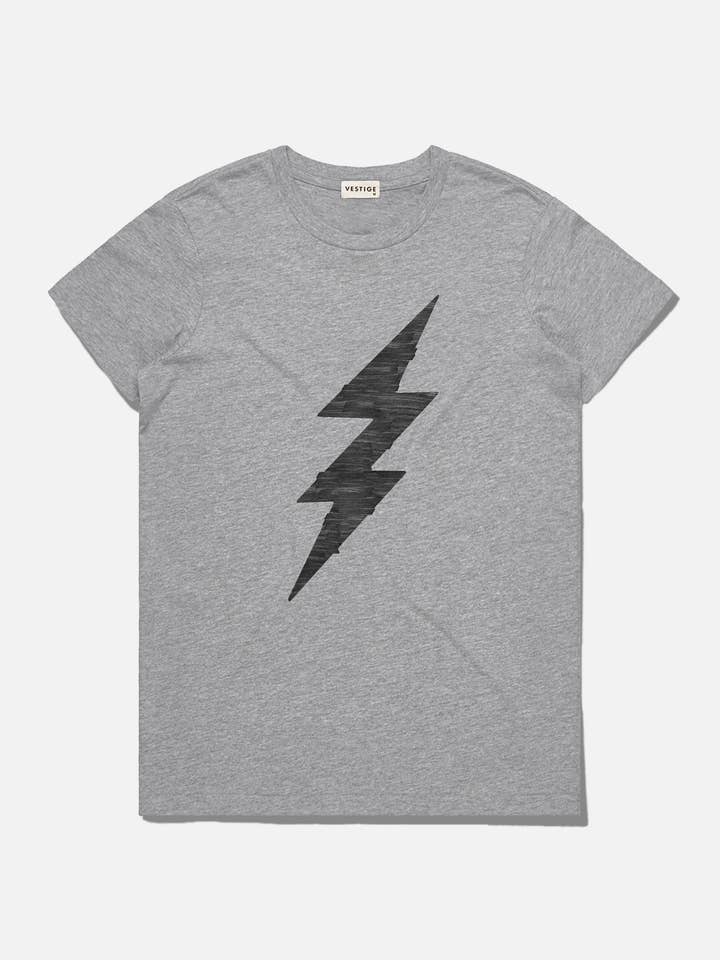 T-shirt Bolt Standard pour femmes, Athletic Heather pour la vente par VESTIGE