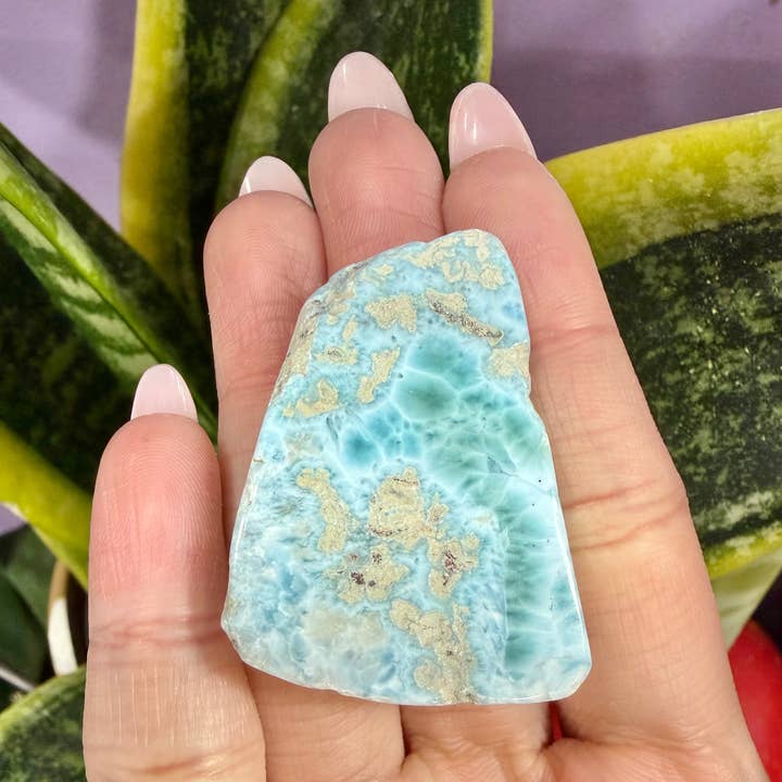 KayleeNYC – wholesale Spiritual stone/crystal – Wholesale Lot 1 lb Natural Larimar Slabs Crystal Healing12