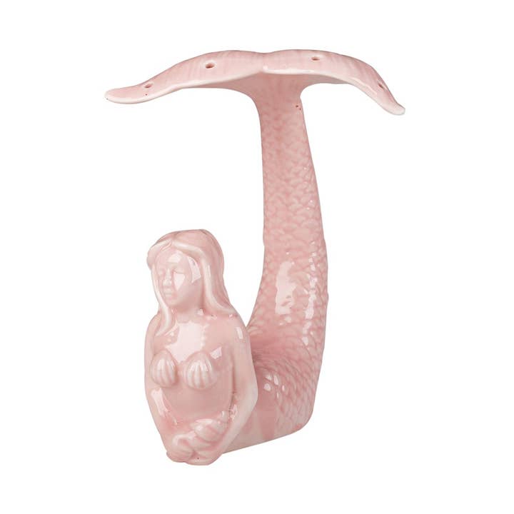 Beachcombers - Wholesale Jewelry Stand & Display - SALE 5.7" Ceramic Mermaid Jewelry Display0