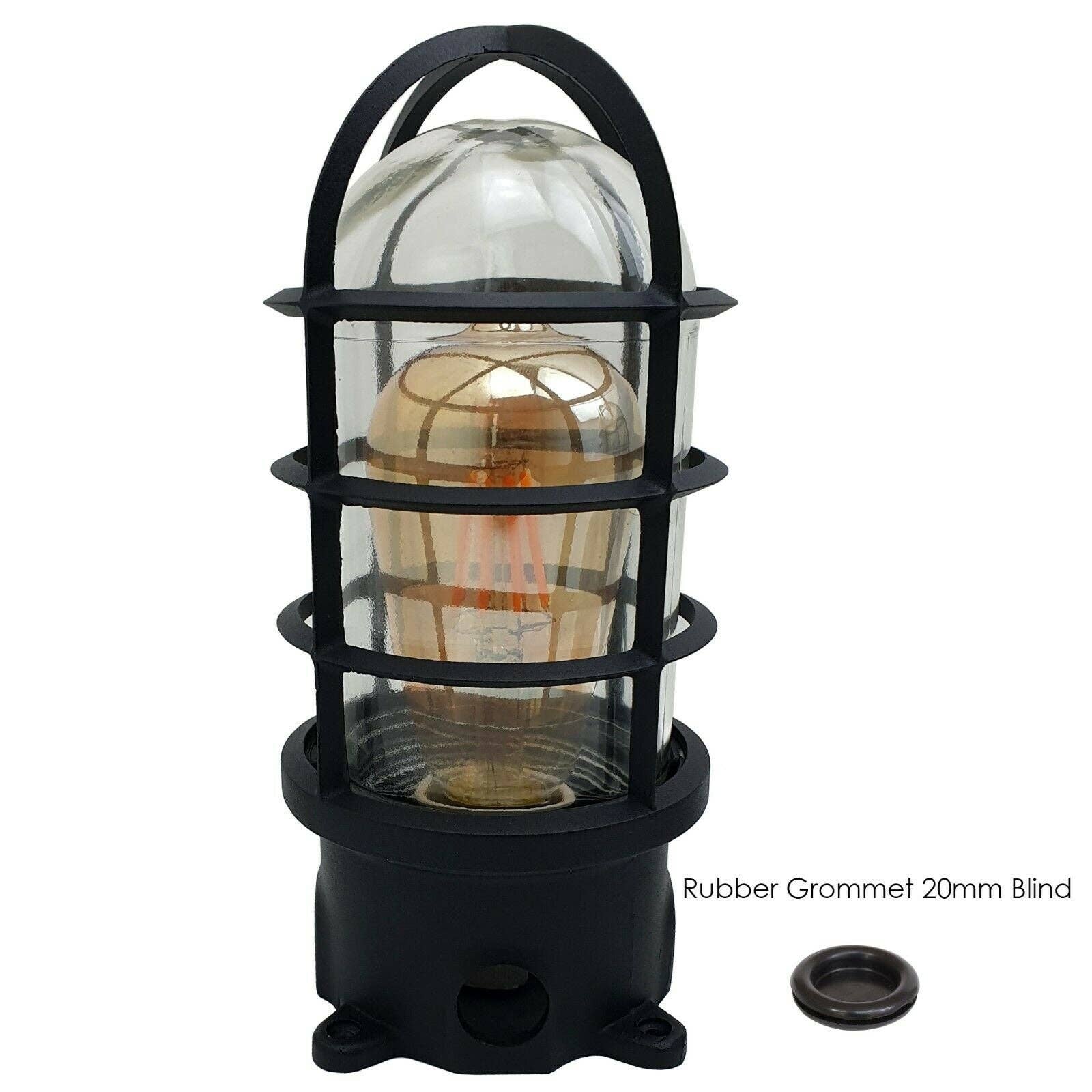 Ledsone – wholesale Chandelier/hanging light – Wall Light Bulkhead Metal Marine Glass Nautical Light Cage4