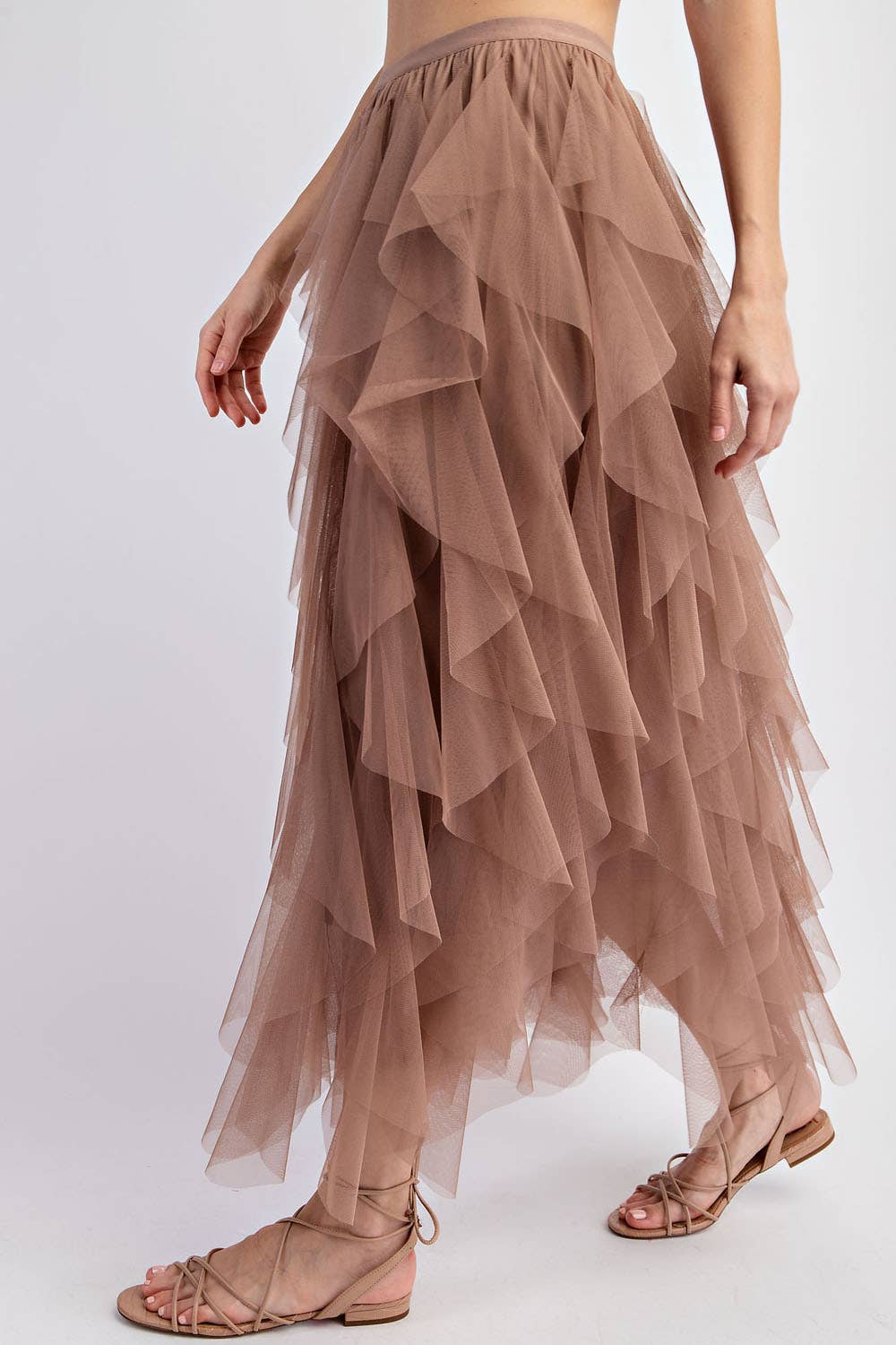 Sweet Generis - Wholesale Skirt - Women's - CASCADING TULLE MESH LAYERED MAX SKIRT27