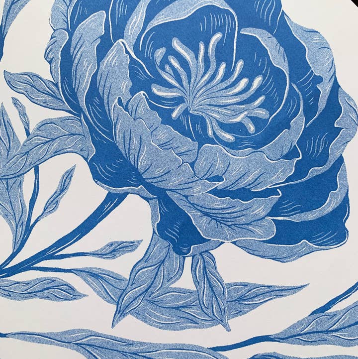 Big Fog - Wholesale Art Print - Peony Bloom Print1