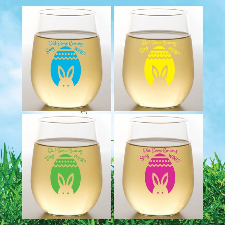 Wine-Oh! - Wholesale Wine Glass - CLOSEOUT ASSORTED Unbreakable Stemless Plastic Wine Glasses15