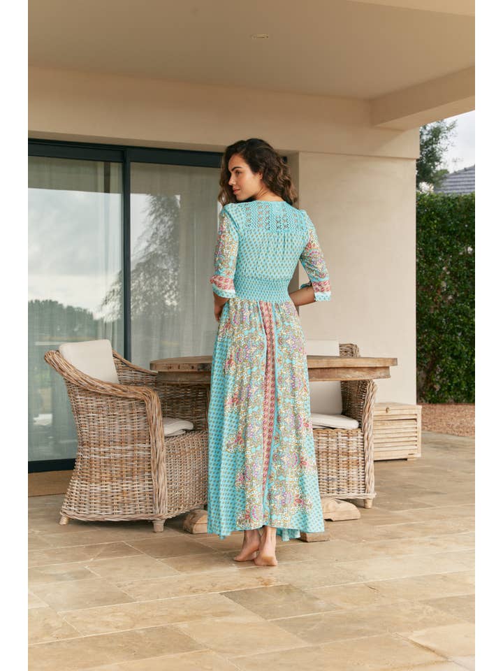 Jaase - Wholesale Dress - Women's - ATLANTIS PRINT INDIANA MAXI2