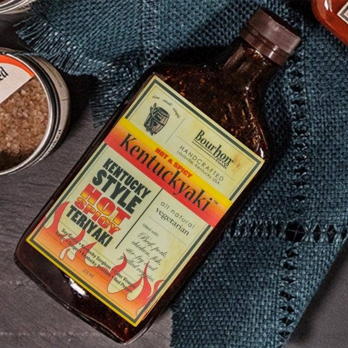 Bourbon Barrel Foods - Wholesale Hot Sauce - Hot & Spicy Kentuckyaki™ All-In-One Teriyaki, Kentucky-Style1