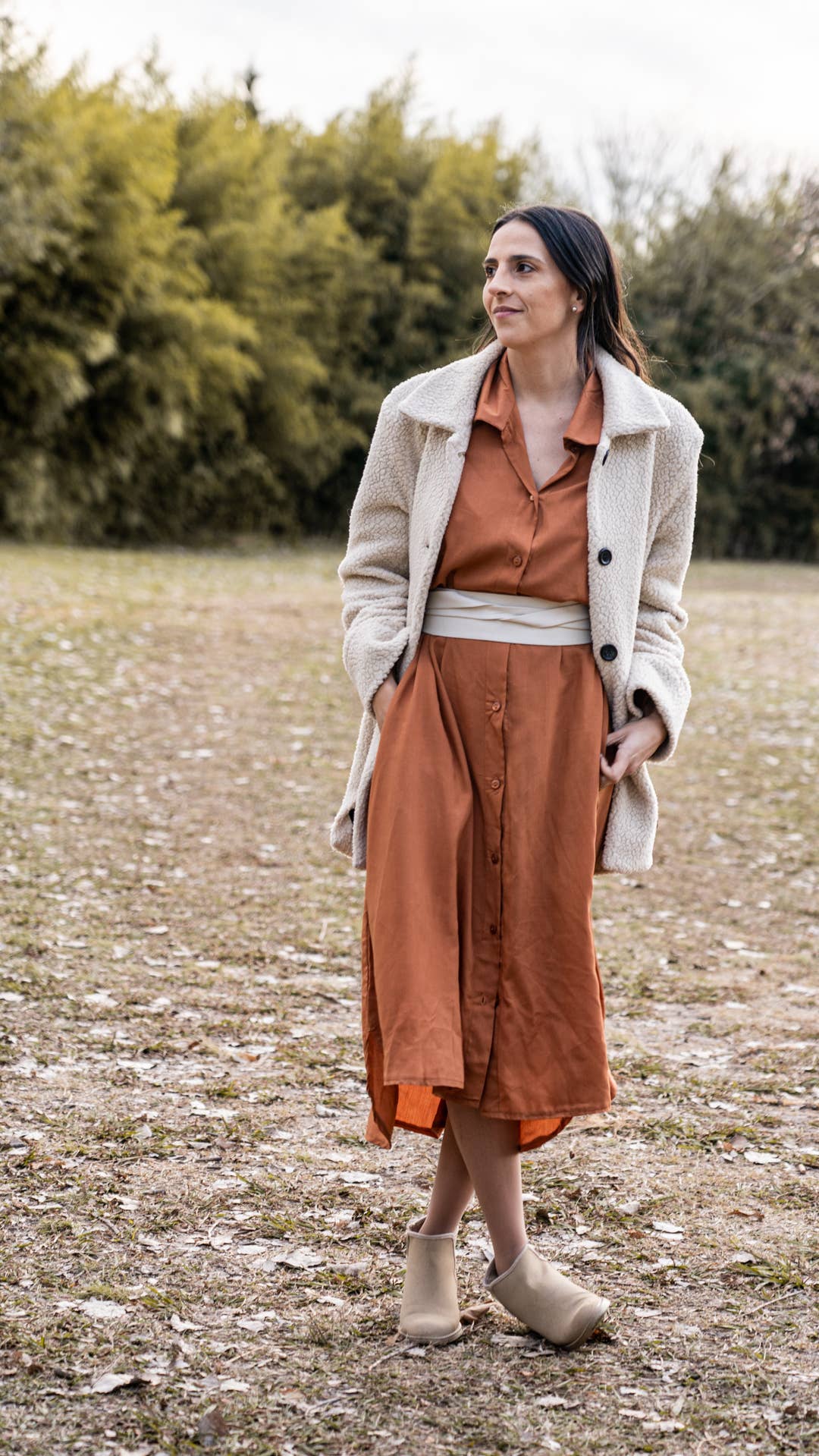 ADA Collection Belts - Wholesale Belt - Women's - Wrap Belt - Bone - OS14