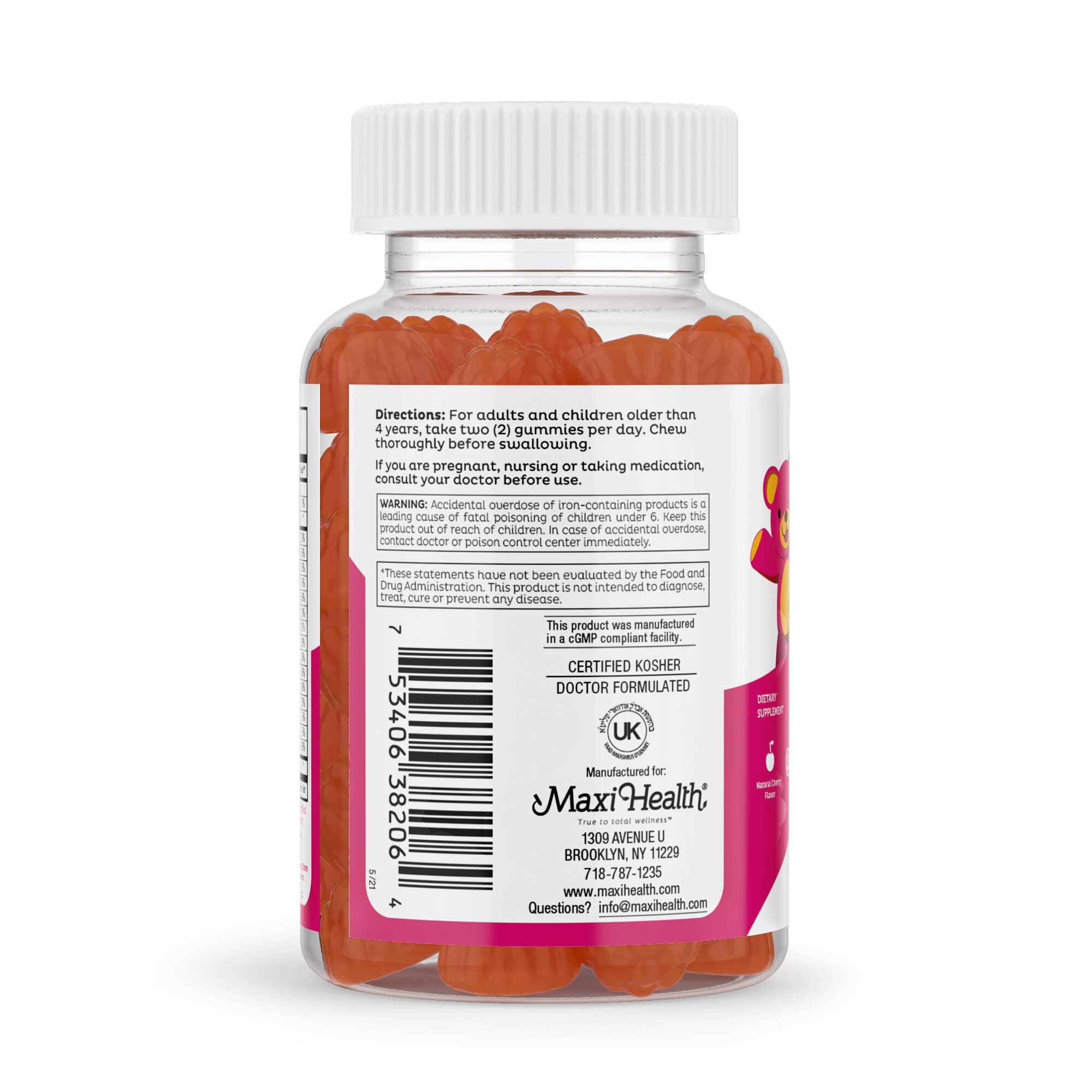 Maxi Health - Wholesale Oral Supplement/Vitamin - Multi-Licious! Gummies2