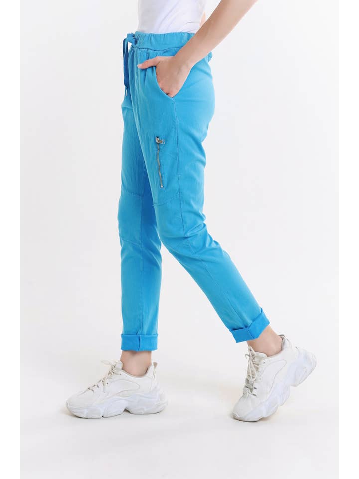 TINA Stephens Italy/Tees By Tina - Wholesale Pants - Women's - Danica Side Zipper Pant (PL155)61