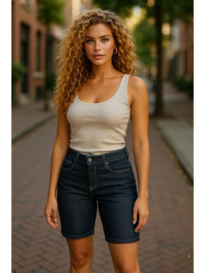 A Woman we Love - Wholesale Shorts - Women's - Pack of 20 Shorts & Capri Pants – Mixed Sizes and Colors 5