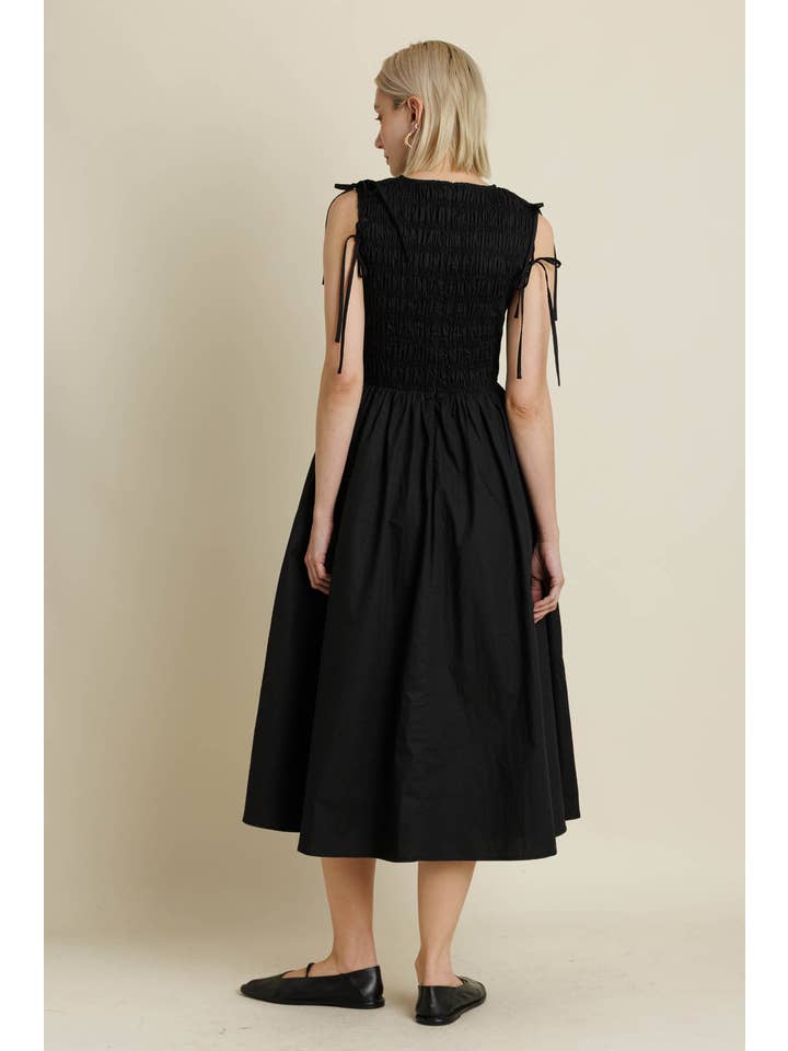 Aureum - Wholesale Dress - Women's - AD2157 - DETACHABLE SLV MIDI DRESS5