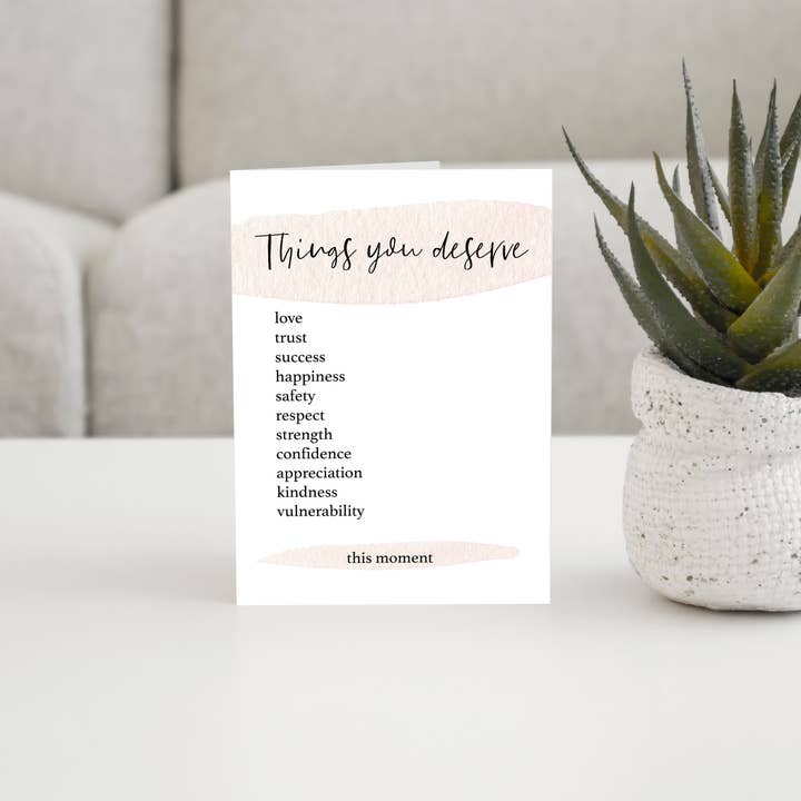 Things you deserve for wholesale by Conceivable Designs