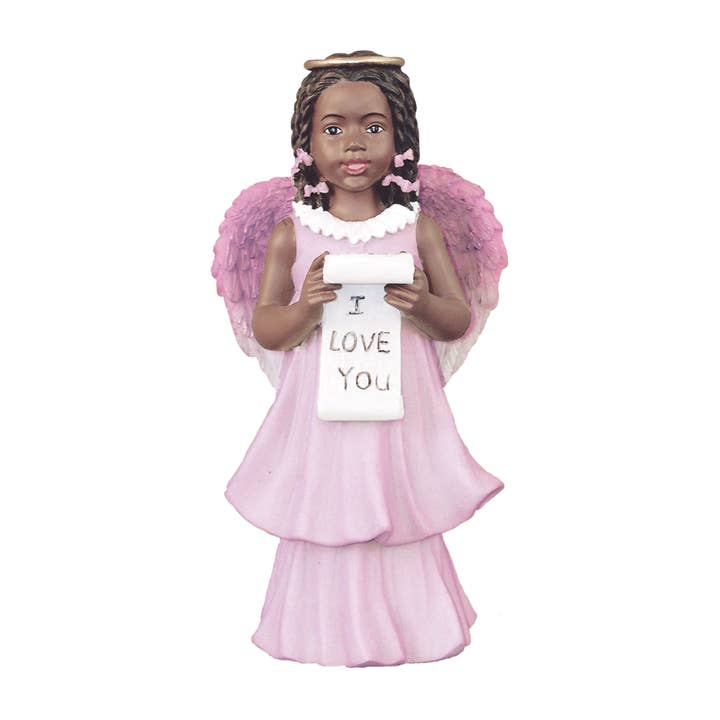 17159: I Love You Angel in Purple for wholesale by Positive Image Gifts