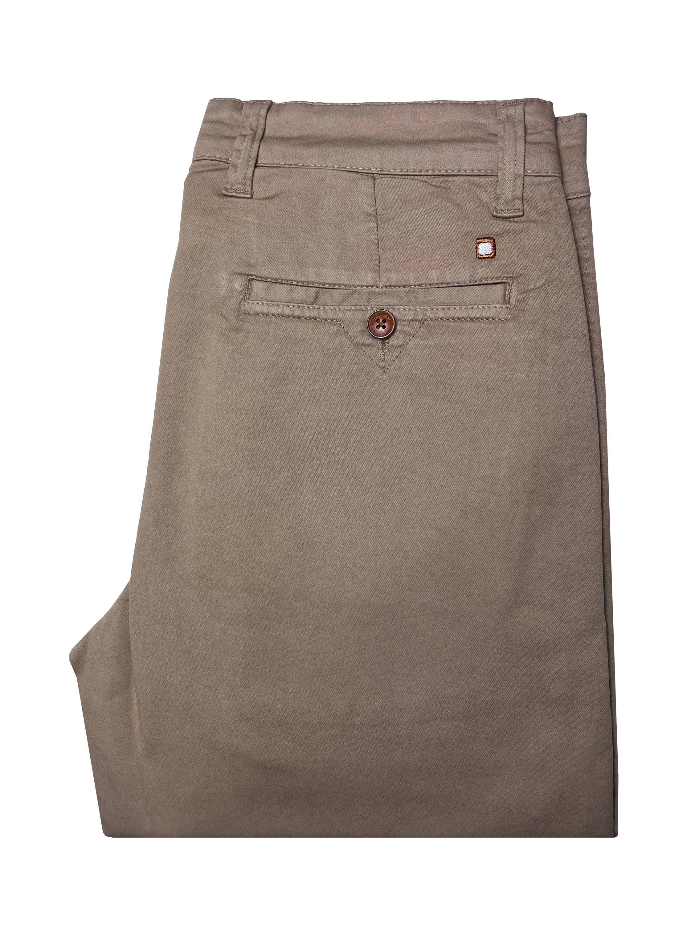 Yellow Skin – Calças - Homem por atacado – Calças chino de cetim 11011