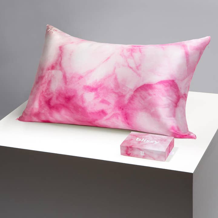 Pillowcase - Pink Tie-Dye - King for wholesale by Blissy