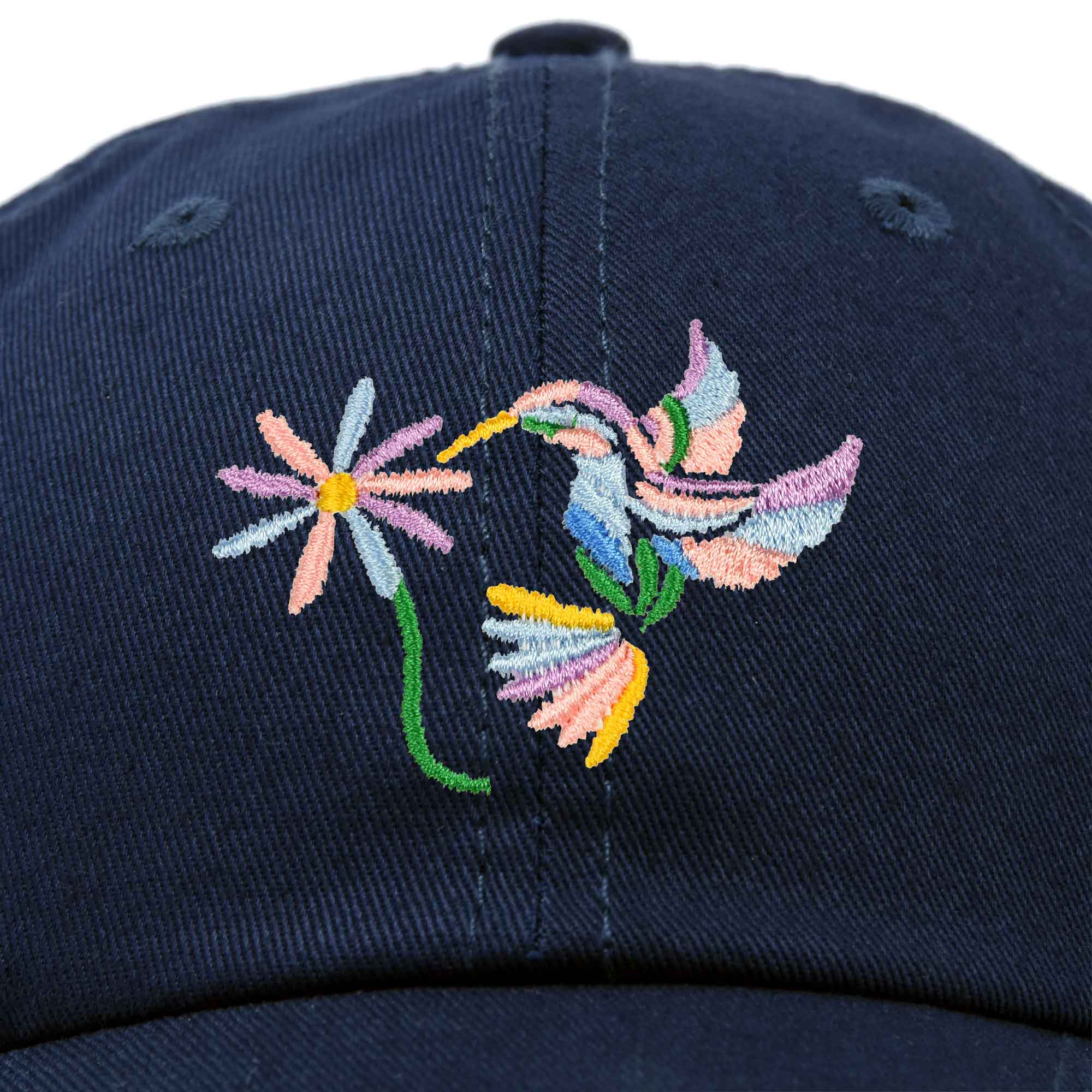 Dalix - Wholesale Baseball Cap - Women's - DALIX Pastel Hummingbird Hat Womens Embroidered Baseball Cap17