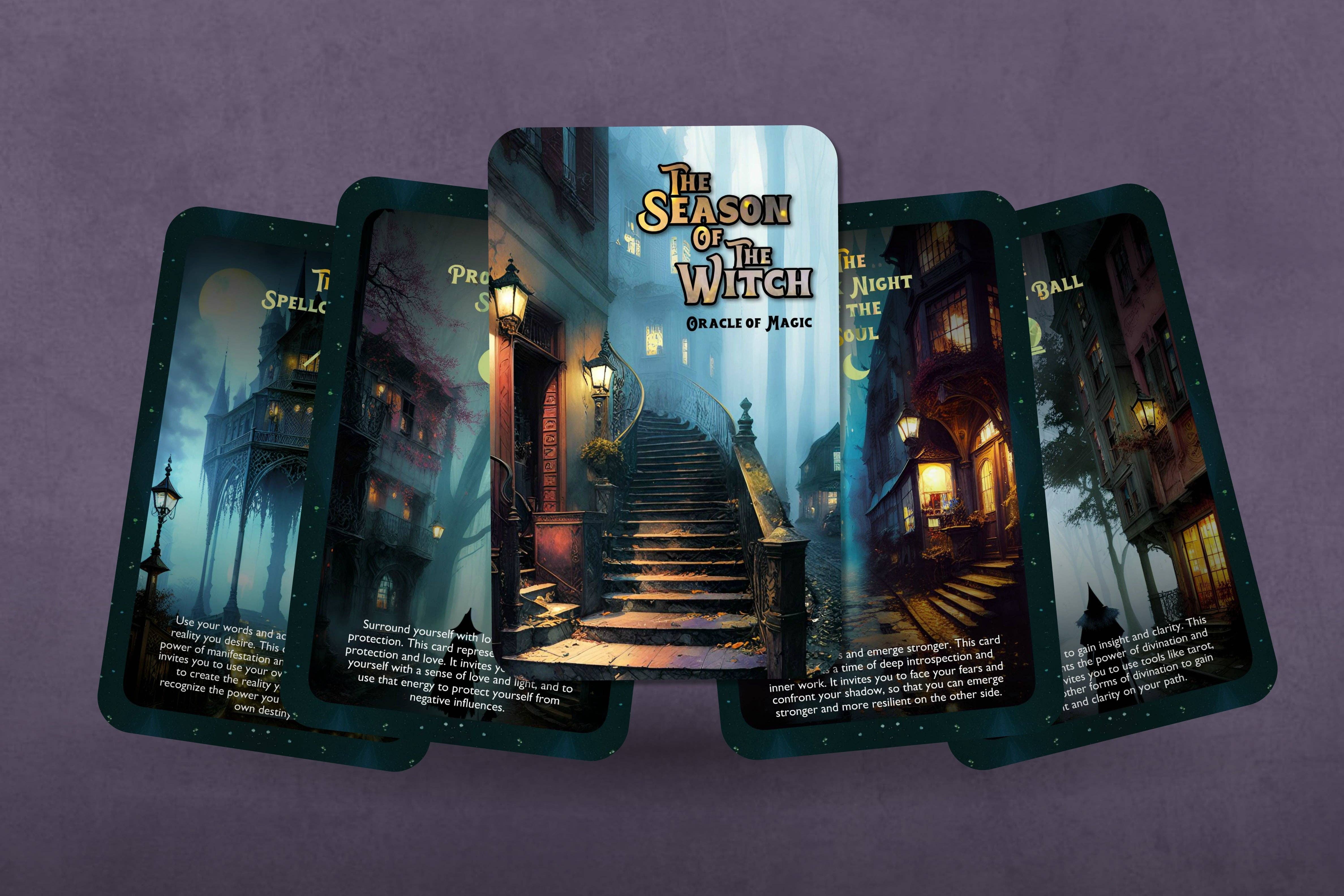 IBIZA TAROT – Cartas de tarô por atacado – A Temporada das Bruxas - Oráculo da Magia6