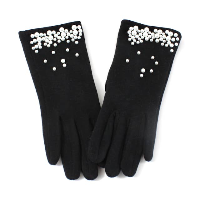 A21017 Pearls Gloves for wholesale by Pretty Persuasions