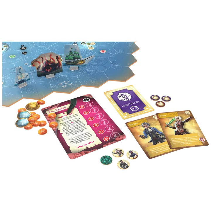 QMDirect - Wholesale Board Game - Sea of Thieves: Voyage of Legends