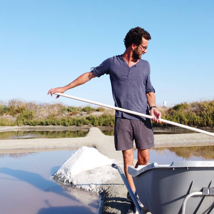 Artisans du sel - Wholesale Salt - Fleur de Sel de Guérande Bag Printed Cotton 150gr4