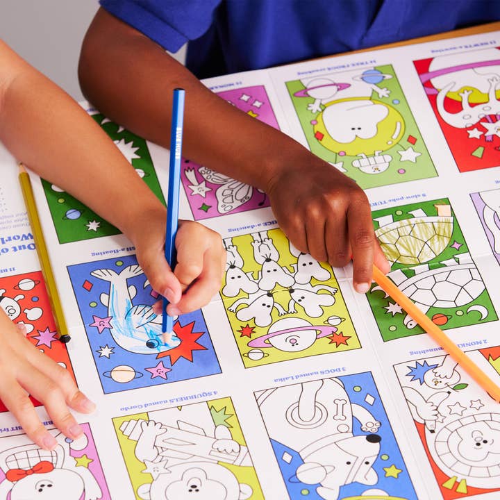 MAJO IDEAS - Wholesale Art Set - Kids & Baby - VOL ② — MOON Sticker Based Art Pack