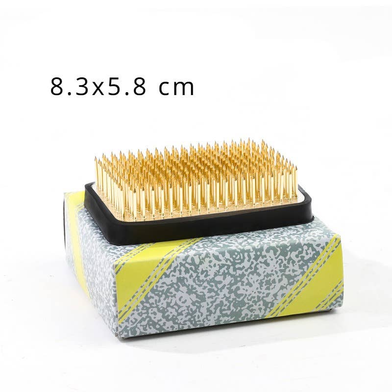 Gohobi （We cover U.S. import duties） - Wholesale Decorative Tabletop Object - Gohobi Ikebana Kenzan Stainless Steel Flower Stand9