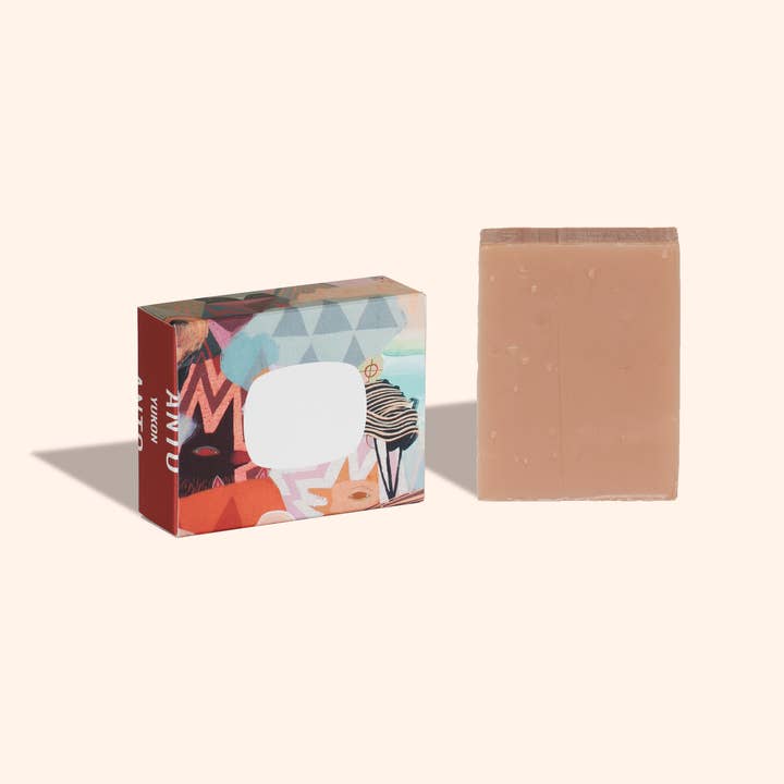 Customizable Cedar + Rose Bar Soap for wholesale by Anto Yukon