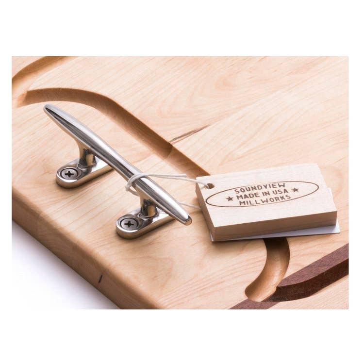 Soundview Millworks - Wholesale Cheese Board - Nautical Cleat Appetizer Boards3
