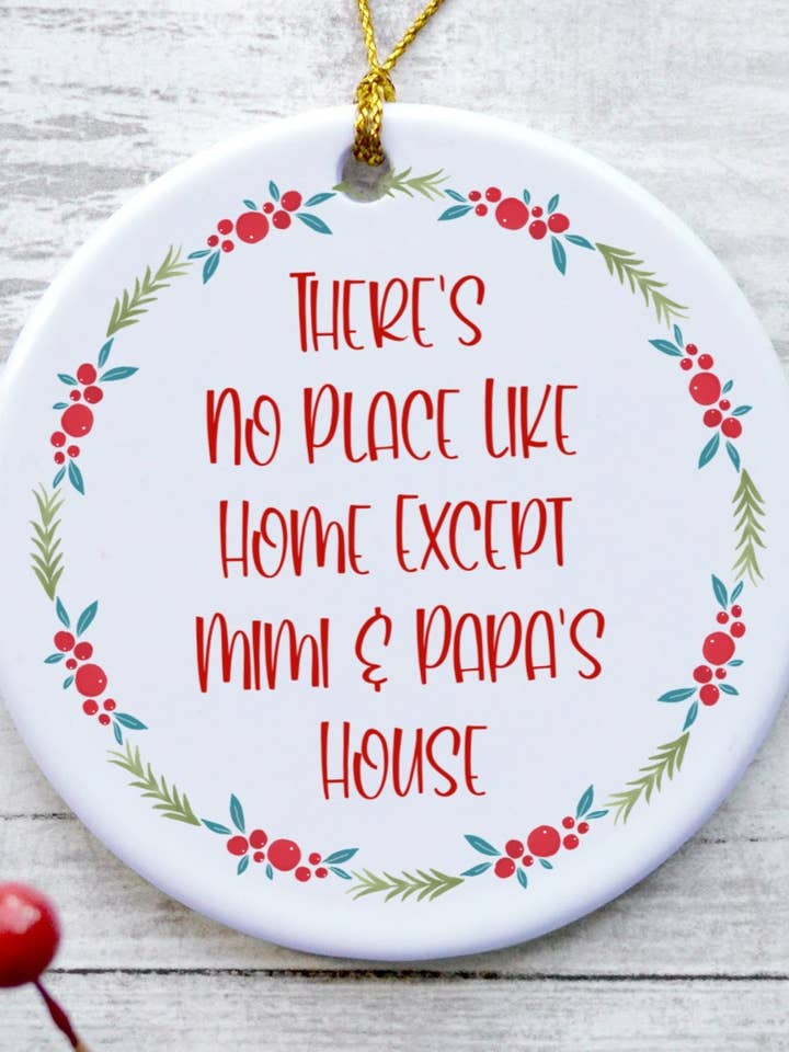Mimi and Papa Ornament, Mimi and Papa Gifts, Mimi Papa Gifts for wholesale by It's So Perfect