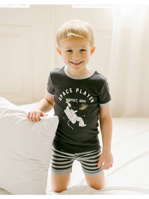 Vaenait Baby - Wholesale Sleepwear Set - Kids - Universe Short Sleeve Pajama Set