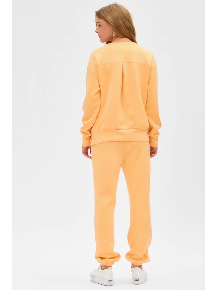 Dear Scarlett - Wholesale Lounge Set - Women's - Crew Neck Pullover + Jogger Set TRVSET-MALIBU2