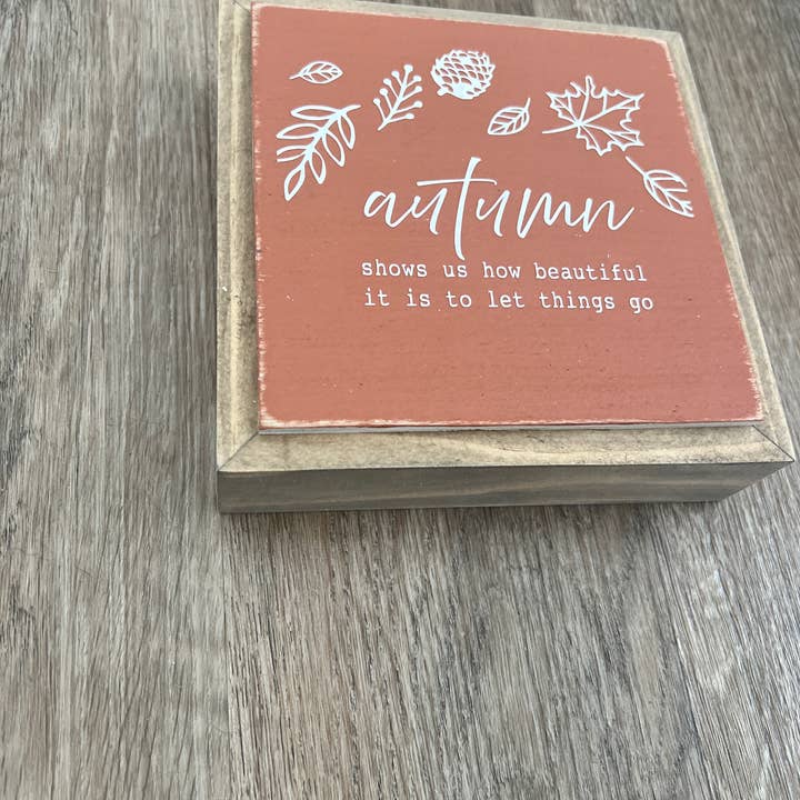 Uniquely You Creative - Wholesale Sign - Autumn Shows Us How Beautiful3