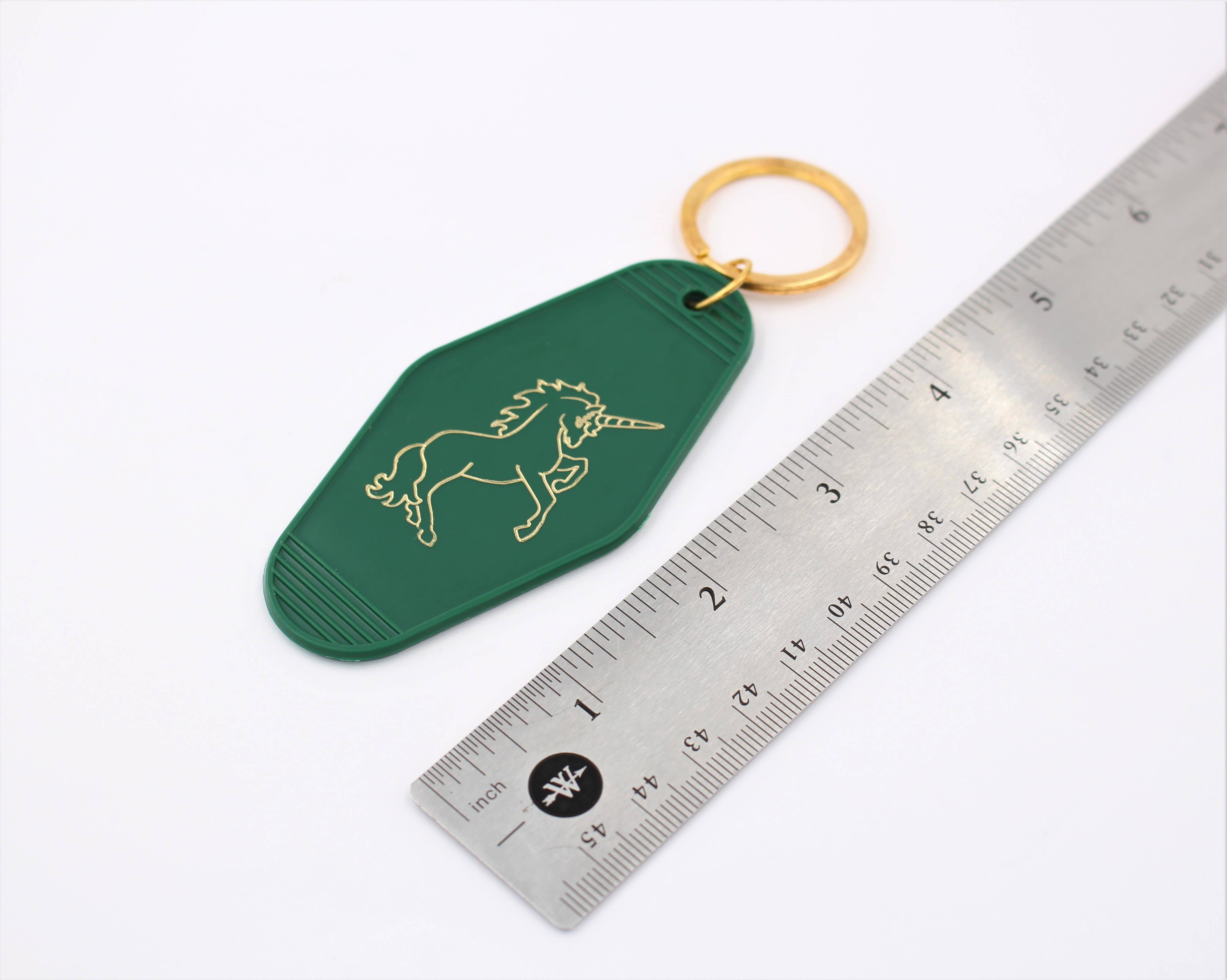 Real Sic – wholesale Keychain – Unisex – REAL SIC - Vintage Unicorn Key chain - Route 66 / Hotel Key1