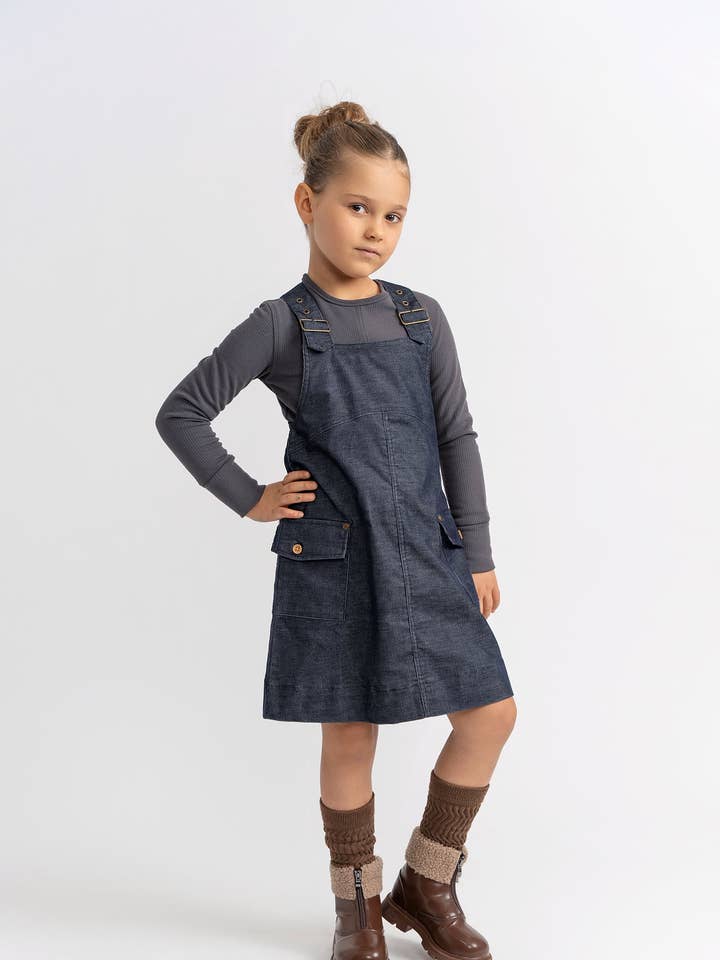 Corduroy A-Line Jumper for wholesale by Hush.Shop