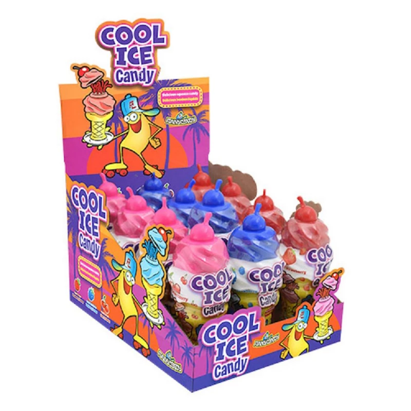 LS GROUP - Wholesale Lollipop - Italian Ice Lollipop – Gourmet Fruity Gel 🍦🍒0