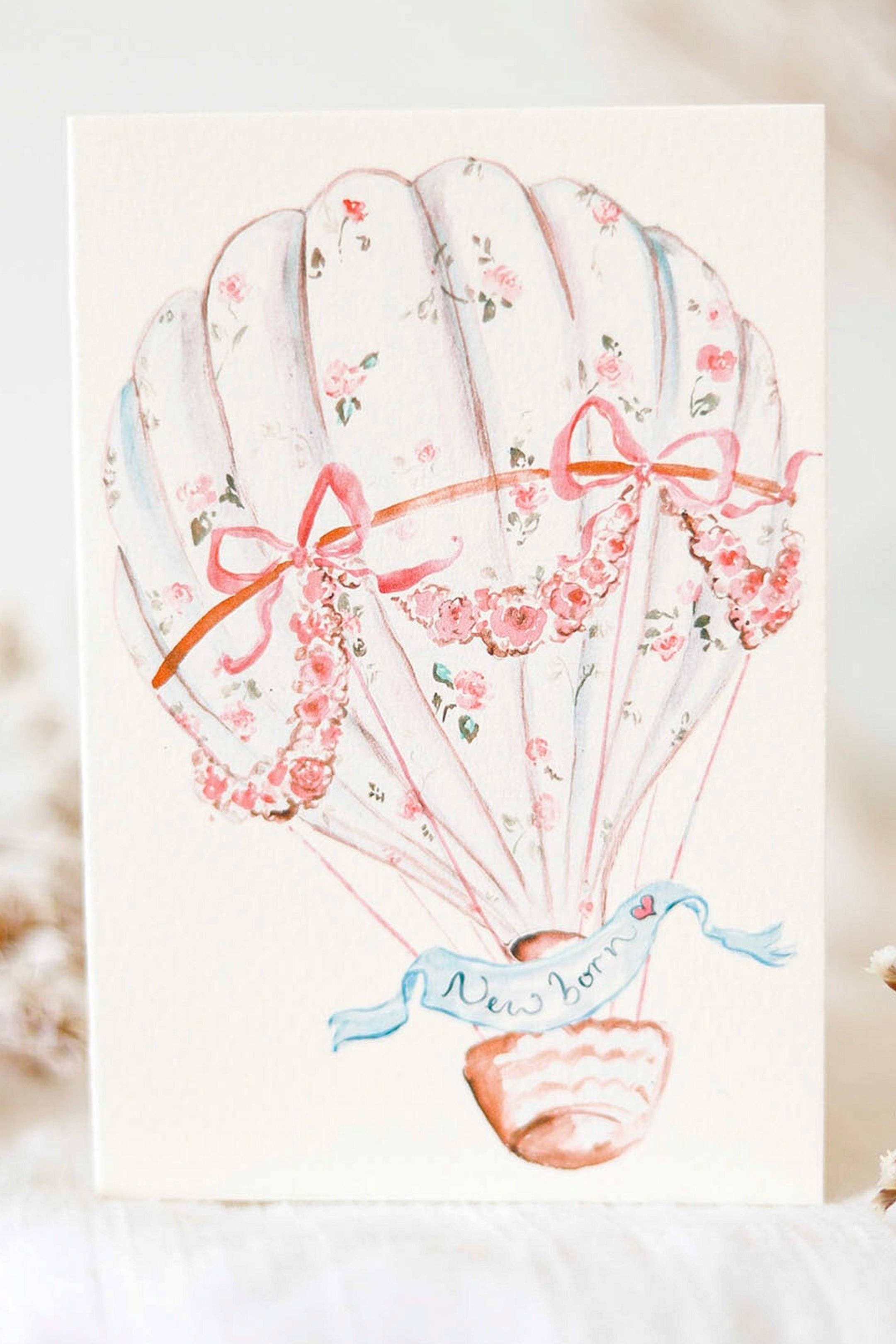 Sophie Amelia Creates - Wholesale Baby Card - Newborn arrival - baby card1