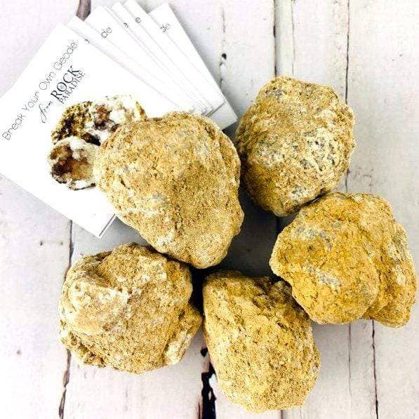 Rock Paradise - Wholesale Spiritual Stone/Crystal - Crystal Party Pack - 10 Break Your Own Geodes2