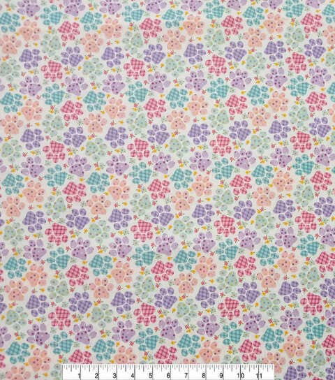 Jo's Pet Treats & Bandanas by Abab Enterprises, LLC - Wholesale Pet Bandana - Dog - Paw Print Tie-On Dog Bandana Retail-Ready23