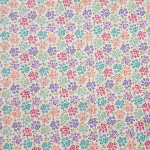 Jo's Pet Treats & Bandanas by Abab Enterprises, LLC - Vente Bandana – chien - Bandana à nouer pour chien avec motif de patte, prêt à être vendu au détail23