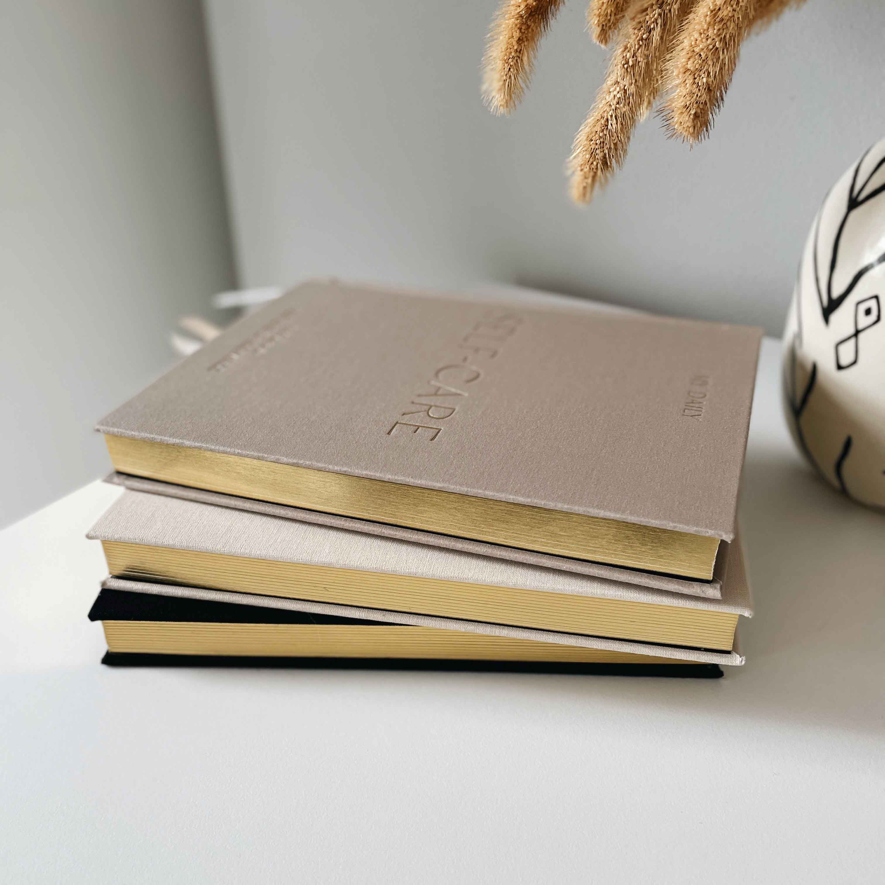 Blush And Gold – wholesale Journal/diary – My Daily Self-Care (Pebble) intentions and gratitude journal4
