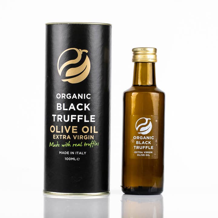 Organic Black Truffle Extra Virgin Oil for wholesale by Zest and Zing
