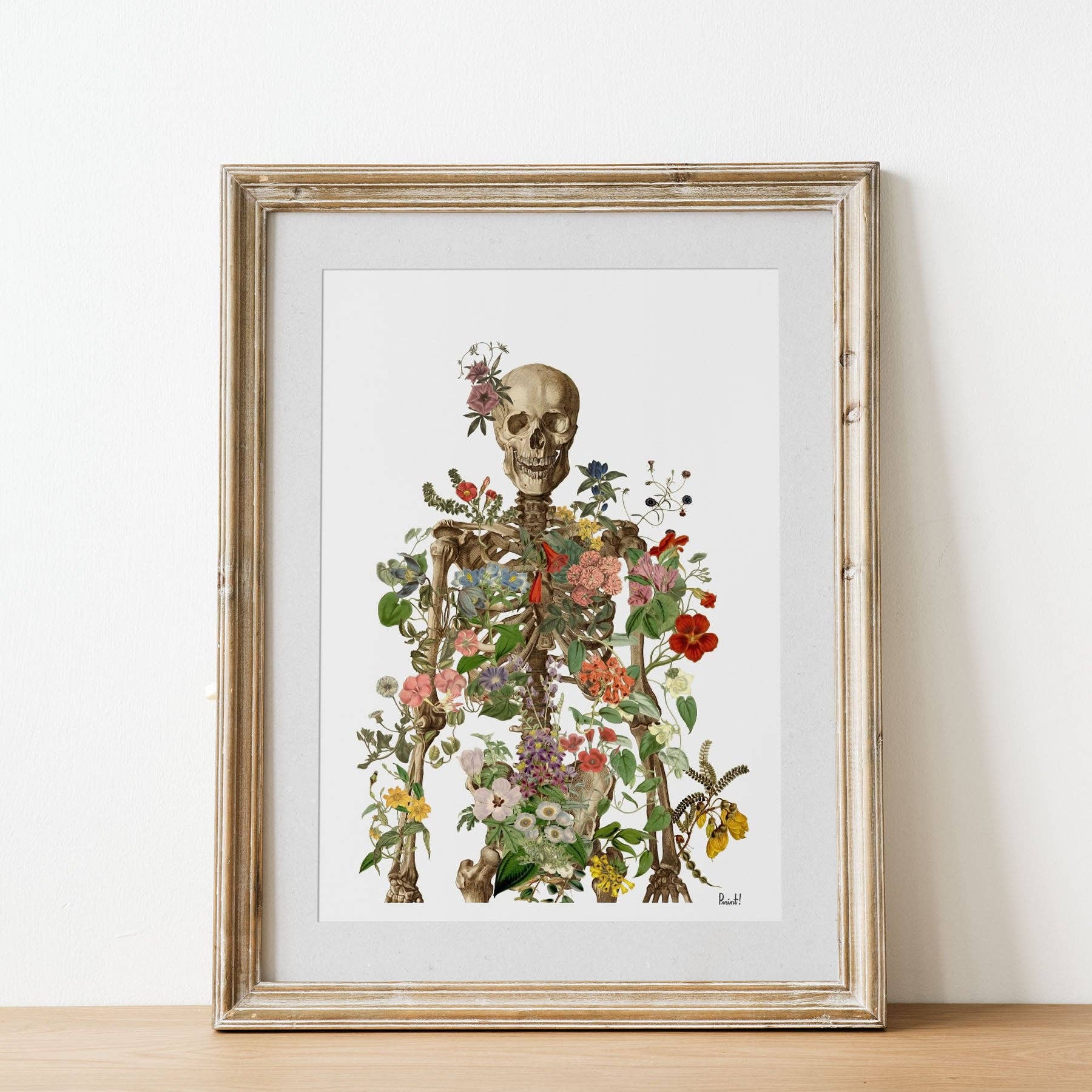 PRRINT! - Wholesale  - Human Skeleton Full of nature Print6