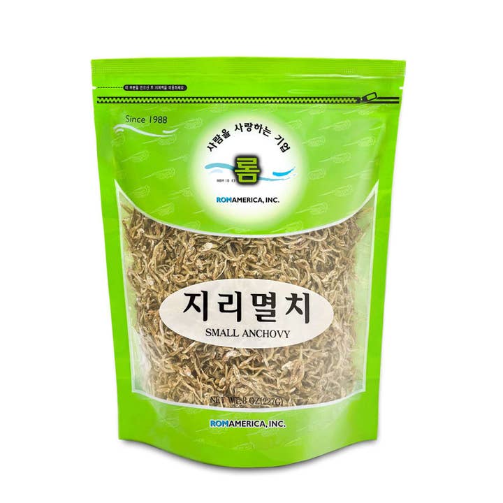 Dried Small Anchovy 8oz for wholesale by ROM AMERICA