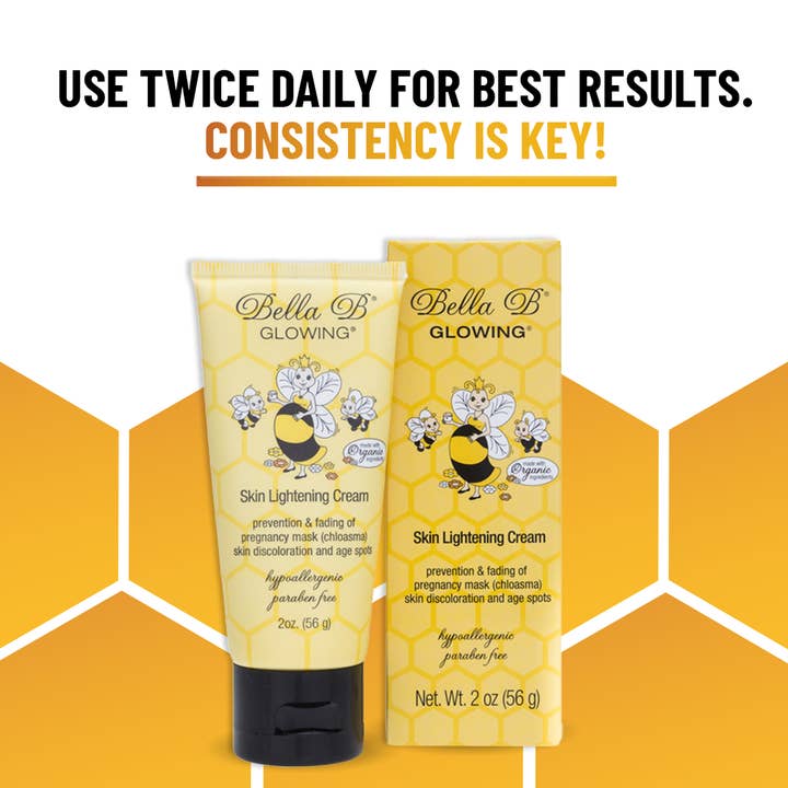 Bella B - Wholesale Facial Moisturizer - Glowing Skin Lightener 2oz