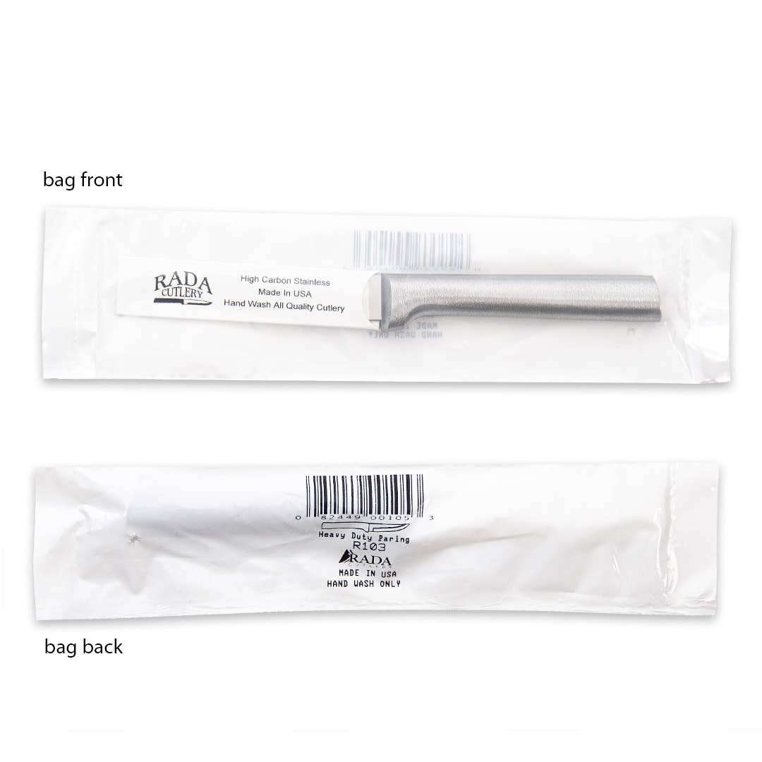 Rada Cutlery - Wholesale Kitchen/Utility Knife - Silver Heavy Duty Paring Knife4
