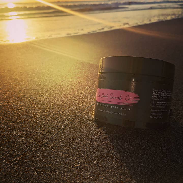 The Real Scrub Co - Vente Gommage/exfoliant pour le corps - Gommage cassonade à la noix de coco2