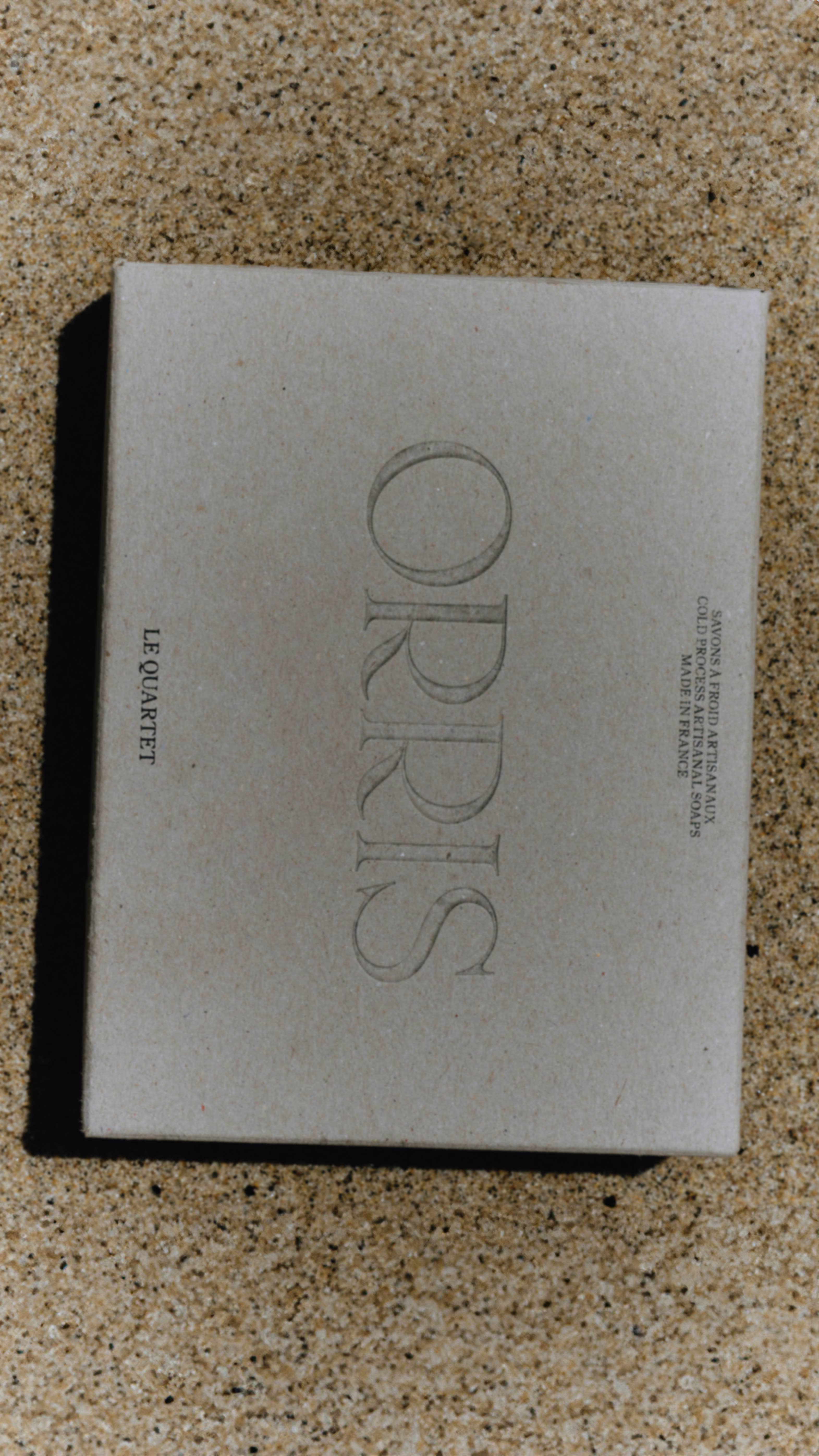 ORRIS - Venta al por mayor Pastilla de jabón - Caja limpiadora/set de regalo LE QUARTET2