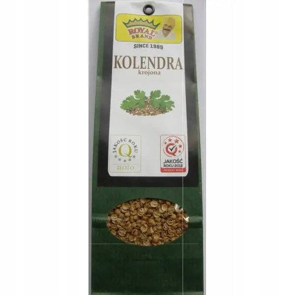 Royal Brand - Wholesale Dried Spice - Kolendra krojona, sterylizowana 40 g