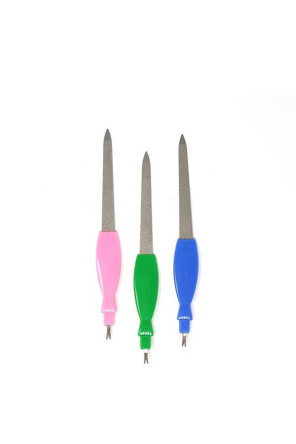 PINEAPPLE Beauty - Wholesale Nail Clipper/Scissor - OFFA OTN9004 Sapphire File and Trimmer - 36pc1