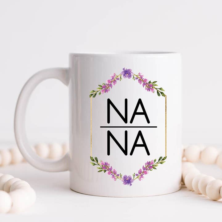 Nana kaffemugg, morförälder muggar, mödrar dag gåvor för wholesale av Hm Mugs