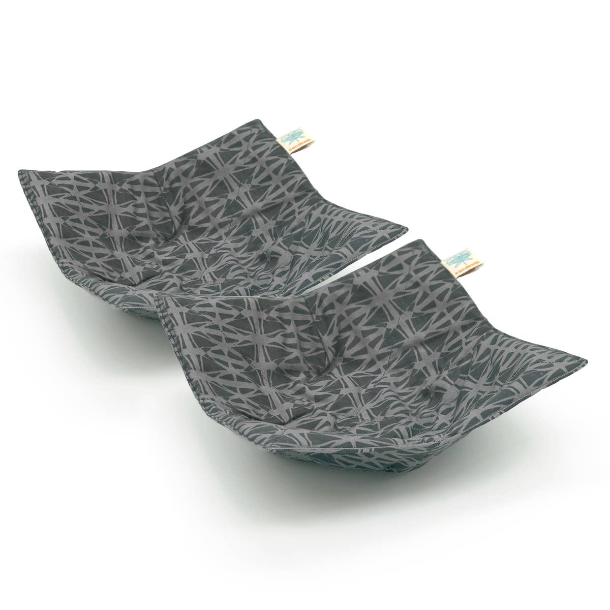 Shawn Sargent Designs - Vendita all'ingrosso Guanti da forno/Presine - Porta ciotola per microonde in vetro colorato nero2